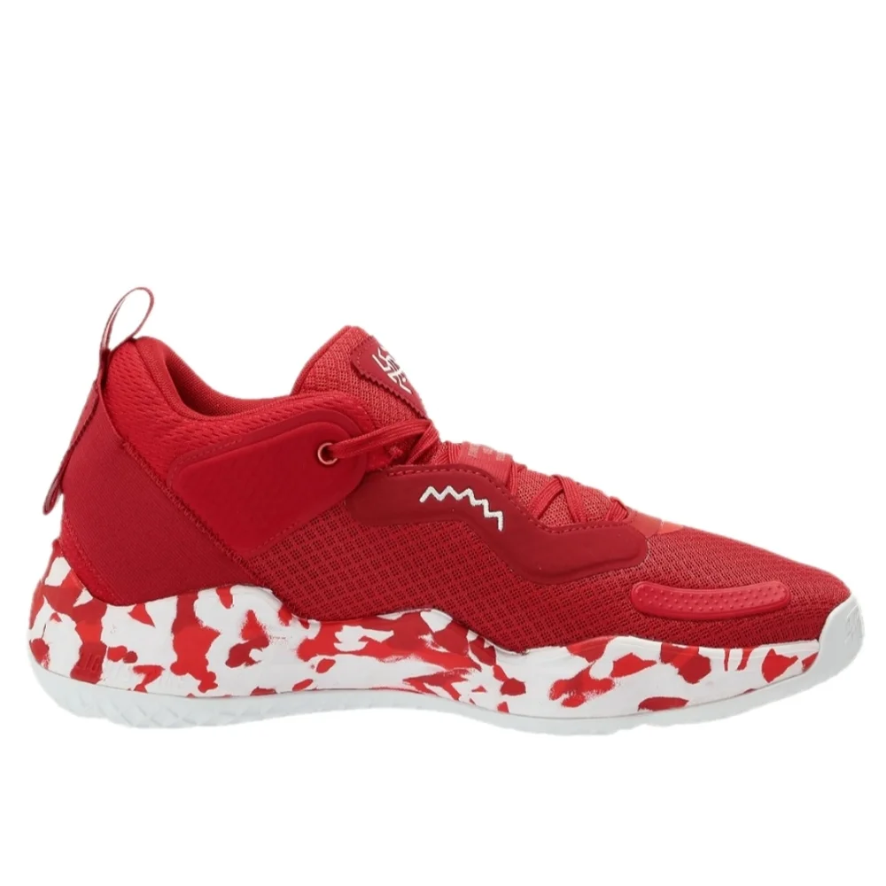 adidas Dovovan Mitchell Issue #3 D.O.N. Athletic Red And White Sneakers